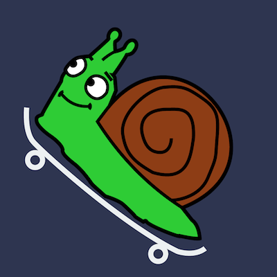 Skatepark Finder Snail Logo